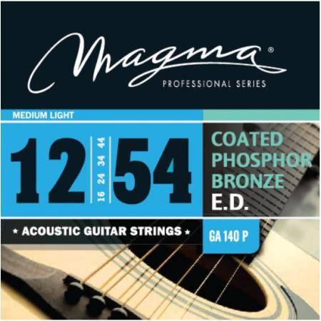 Cuerdas Guitarra Acústica Magma GA140P Juego De Cuerdas De Guitarra Acústica