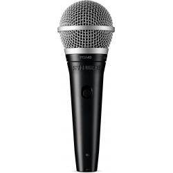 Micrófonos Dinámicos  Shure PGA48 Xlr Micro Dinámico Vocal