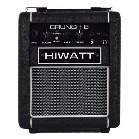 Combos para guitarra Hiwatt Crunch 8 Combo De Guitarra Negro