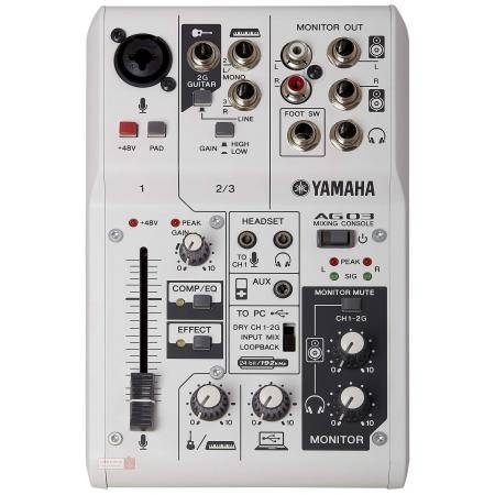 Interface de Audio Yamaha AG03 Interface