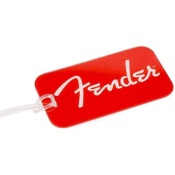Fender Etiqueta Para Estuche Rojo
