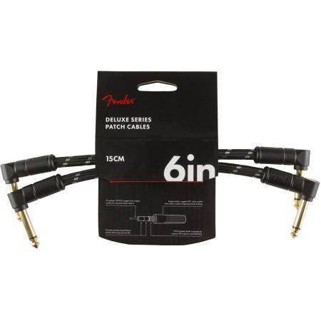 Cables para Instrumentos Fender Deluxe 0,15Cm Cable Btwd 2 Pack