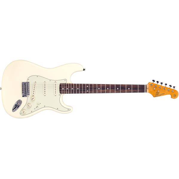 pronunciación Maquinilla de afeitar Canadá Comprar SX ST62 Guitarra Eléctrica Vintage White | Musicopolix