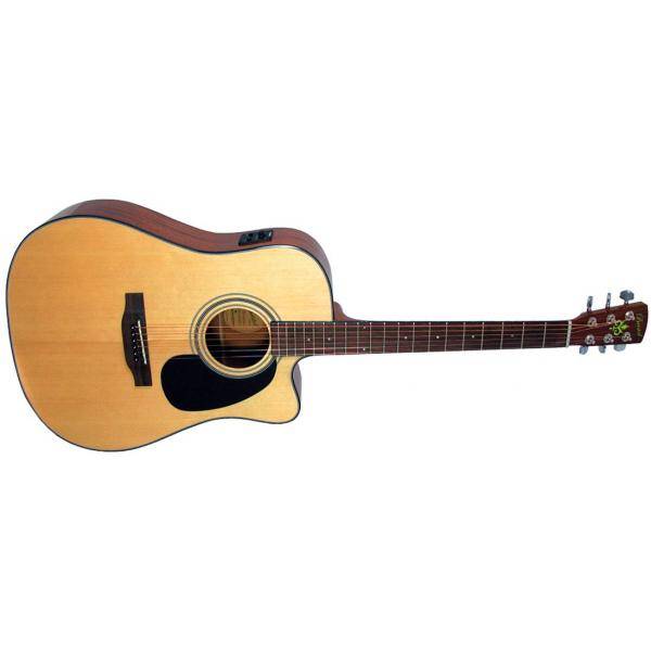 Bristol BD16CE Guitarra Electroacústica Natural