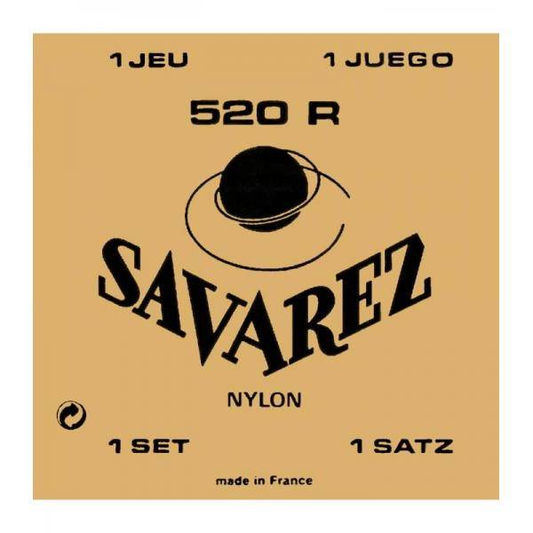 Savarez Carta Roja Clasica 520R Cuerdas Guitarra Clás