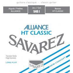 Cuerdas Guitarra Clásica Savarez Alliance Azul Clásica 540J HT Cuerdas Guitarra Clásica