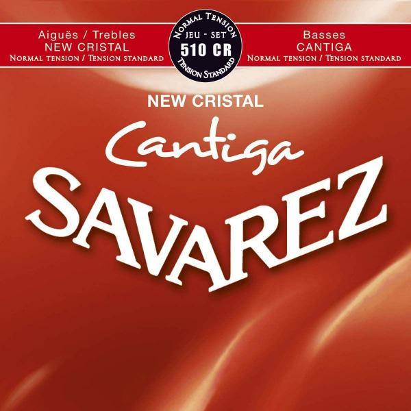 Savarez 510CR New Cristal Cantiga Cuerdas Guitarra Clásica