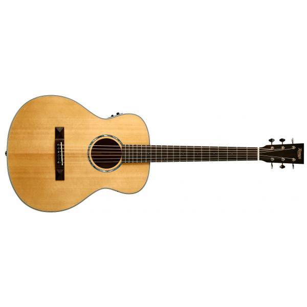 Tasman TA100M Mini Jumbo Guitarra Electroacústica Natural