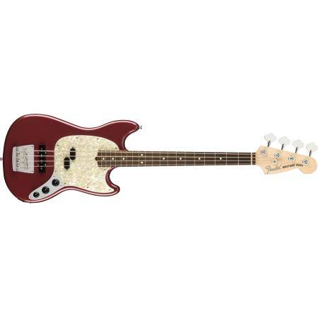 Bajos eléctricos  Fender American Performer Mustang Bass Aubergin Rw