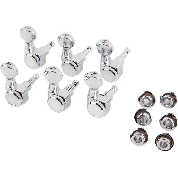 Fender Locking Tuners Vintage-Style Buttons Chrome