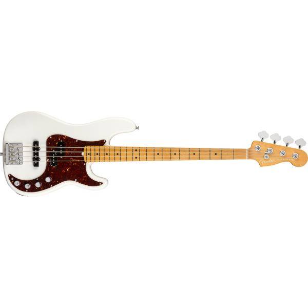 Fender American Ultra Precision Bass MN Bajo Eléctrico Arctic Pearl