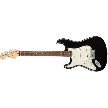 Guitarras Eléctricas Fender Player Stratocaster Pf Black Lh