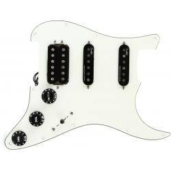 Pastillas de guitarra Fender Pre Wired Stratocaster Golpeador Guitarra Eléctrica Blanco