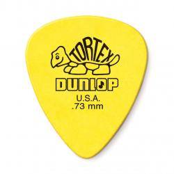 Púas Dunlop 418P073 Tortex 0,73 Bolsa 12 Púas Yellow