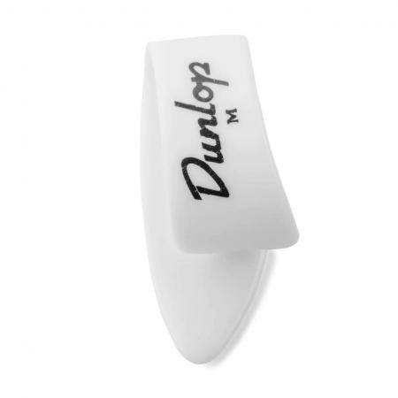 Púas Dunlop 9002-R Premium Bolsa 12 Dedales White