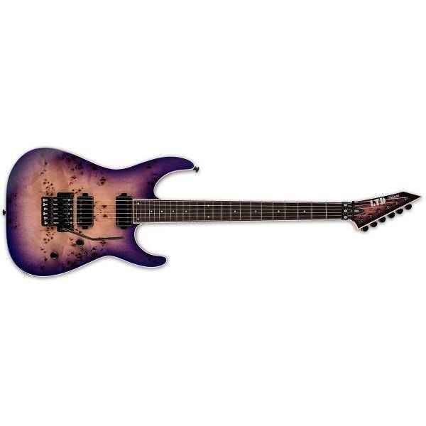 LTD M1000BP Purple Natural Burst Guitarra Eléctrica