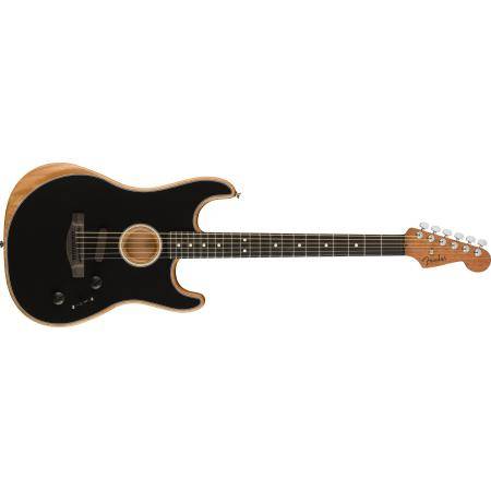 Guitarras Fender AM Acoustasonic Stratocaster Black