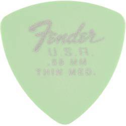 Púas Fender 346 Shape Dura Tone 0.58 Surf Green 12 Púas