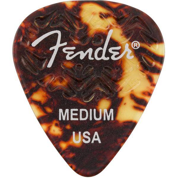 Fender 351 Shape Medium Tortoise Shell 6 Púas