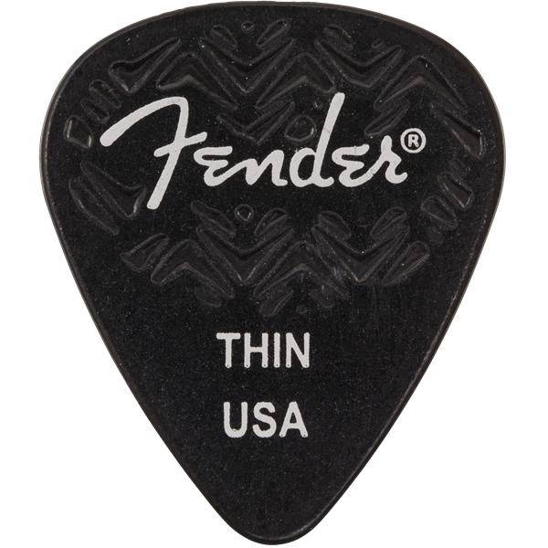 Fender 351 Shape Thin Black 6 Púas