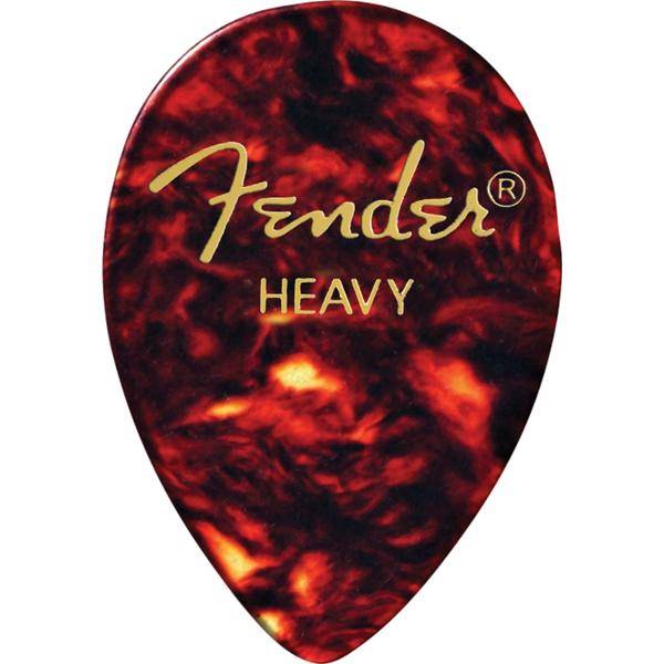Fender 358 Shape Shell Heavy Pack 72 Púas