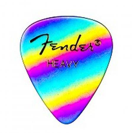 Púas Fender 351 Shape Rainbow Heavy Pack 12 Púas
