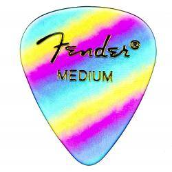 Púas Fender 351 Shape Rainbow Medium Pack 12 Púas