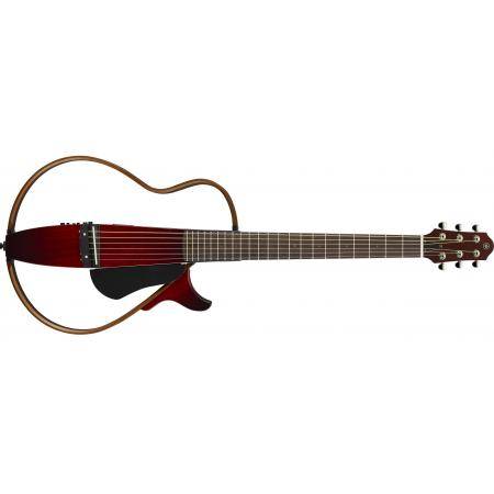 Guitarras Electroacústicas Yamaha Silent SLG200SCRB Crimson Red Guitarra Electroacústica