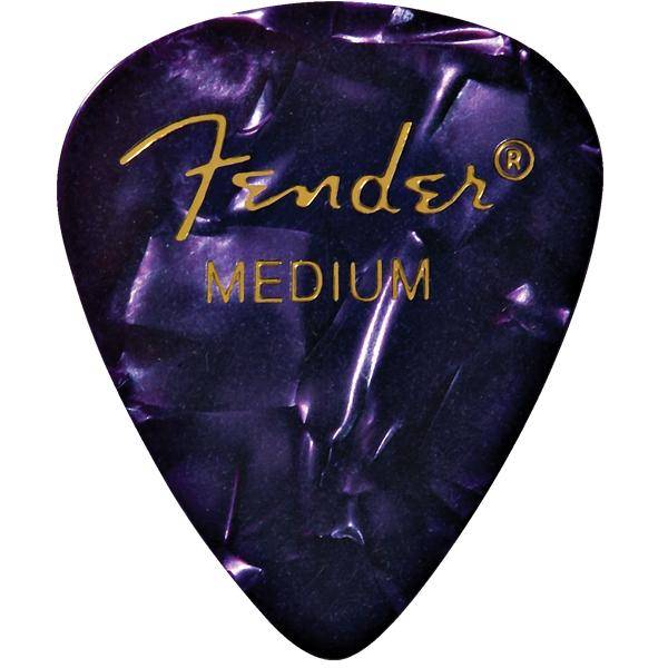 Fender 351 Shape Purple Moto Medium Pack 12 Púas