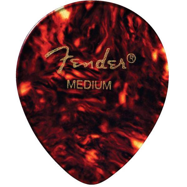 Fender 347 Shape Tortoise Shell Medium Pack 12 Púas