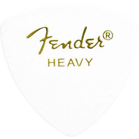 Accesorios de guitarra Fender 346 Shape White Heavy Pack 72 Púas