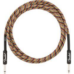 Cables para Instrumentos Fender Festival 3M Cable De Instrumento Rainbow