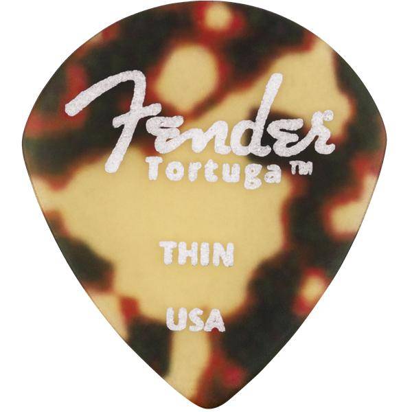 Fender Tortuga 551 Shape Thin Bolsa 6 Púas