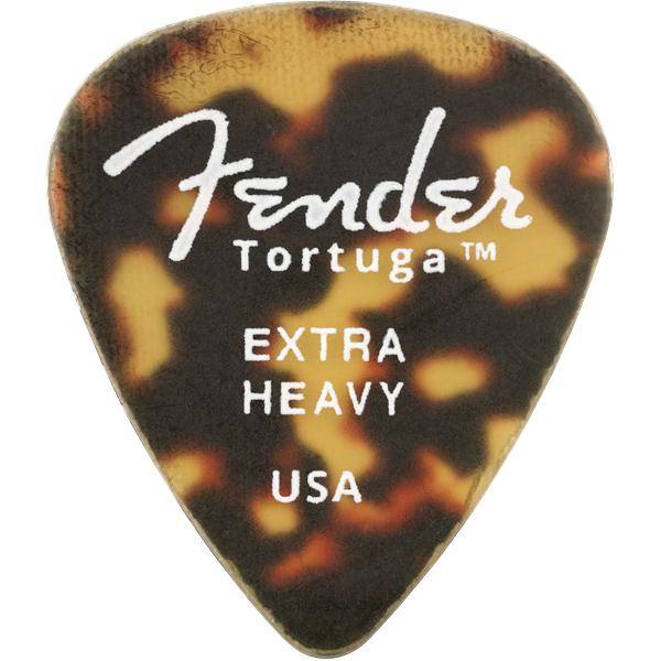 Fender Tortuga 351 Extra Heavy Bolsa 6 Púas