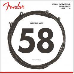 Cuerdas Bajo Fender 9120 Nylon Tapewound 058-110 Cuerdas Bajo