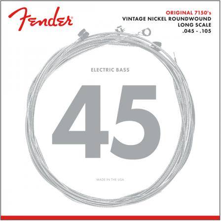 Cuerdas Bajo Fender Original 7150 Nickel 045-105 Cuerdas Bajo