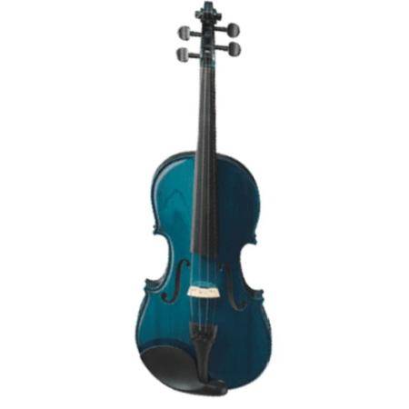Violines y Violas Ashton AV342BBS Violín 3/4 Azul Transparente