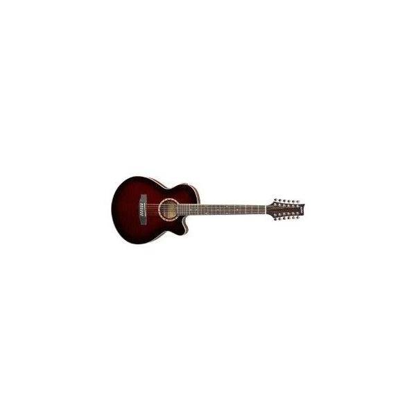 Ashton SL2912CEQWRS 12 Cuerdas Wine Red Guitarra Electroacústica