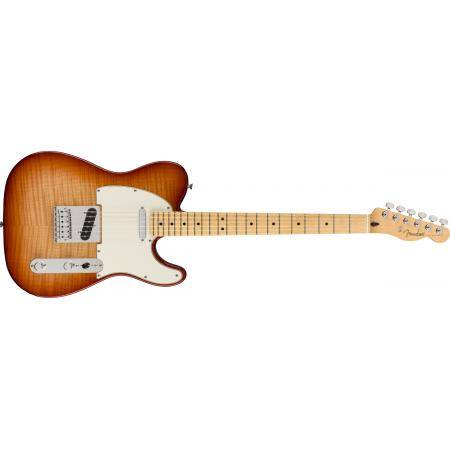 Guitarras Eléctricas Fender Player Telecaster Plustop Sienna Sunburst Limited