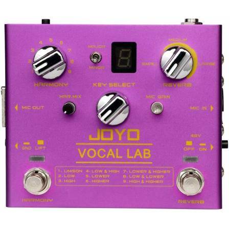 Efectos de Voz Joyo R16 Serie R Para Voz Vocal Lab Pedal