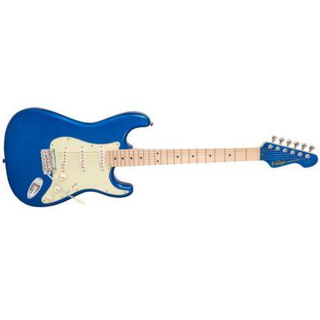 Guitarras Eléctricas Vintage FST V6 John Verity Signature Can App Blue