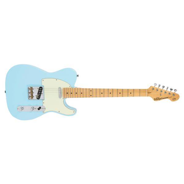 Vintage FTL Reissued V75 Laguna Blue Guitarra Eléctrica