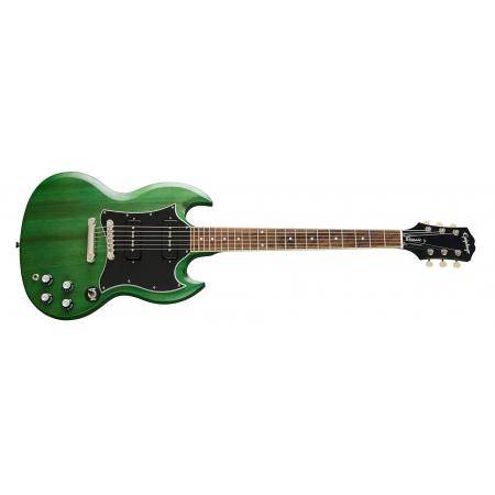 Guitarras Eléctricas Epiphone SG Classic Worn P90S Worn Green Guitarra Eléctrica