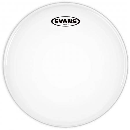 Parches para batería Evans Coated 20" Blanco Rugoso Parche Batería