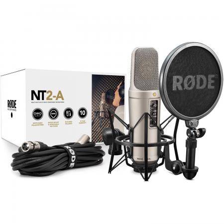 Micrófonos de Condensador Rode NT2A Bundle Micrófono Estudio