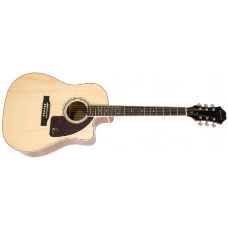 Guitarras Electroacústicas Epiphone AJ220SCE  Guitarra Electroacústica Natura
