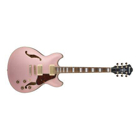 Guitarras Eléctricas Ibanez AS73G Guitarra Eléctrica Rose Gold Metalli