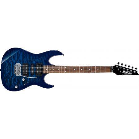 Guitarras Eléctricas Ibanez GRX70QATBB Guitarra Eléctrica Gio Trans Blue Burst