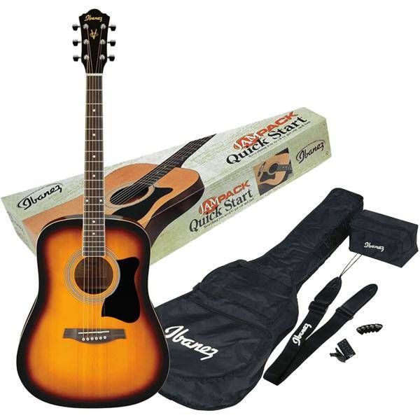 Ibanez V50NJP Pack Guitarra Acústica Sunburst
