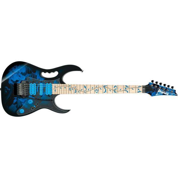 Ibanez JEM77P Guitarra Eléctrica Blue Floral Pattern